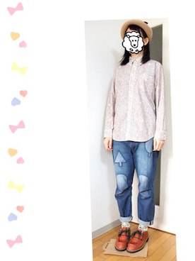 kzcさん（レディース・171cm）の春コーディネート