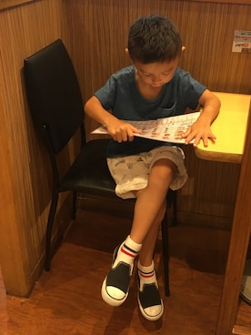 SHINさん（キッズ・110cm）の夏コーディネート