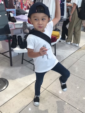 SHINさん（キッズ・110cm）の秋コーディネート