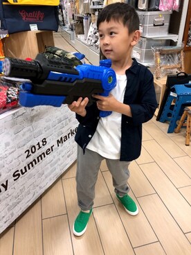 SHINさん(キッズ・110cm)の春コーディネート