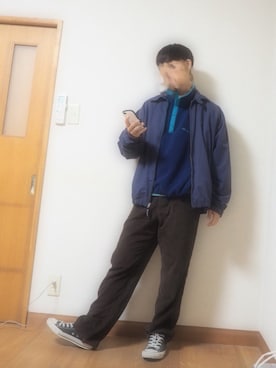 「大学」｜ユウスケさん（メンズ・170cm）の秋コーディネート