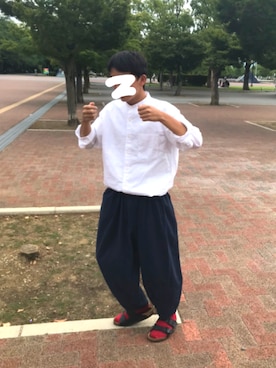「SM2（エスエムツー）のアイテム」を使った、wawawa0125さん（メンズ・163cm）の夏コーディネート