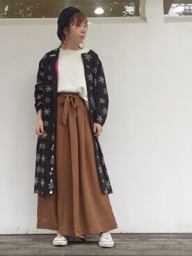LADIES&ANTIQUES NoT kyomachiさん（レディース・161cm）の秋コーディネート