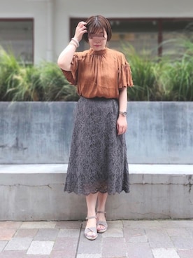 yamadaさん(レディース・159cm)の夏コーディネート