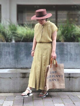 yamadaさん（レディース・160cm）の夏コーディネート