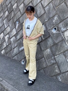 田中彩雅さん（レディース・157cm）の夏コーディネート