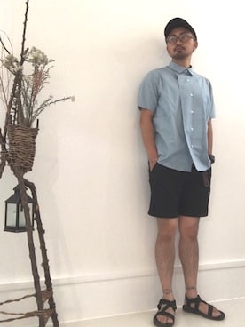 「アイテム（ピアス（両耳用））」を使った、✂︎ NAOTO ✂︎さん（メンズ・170cm）の夏コーディネート