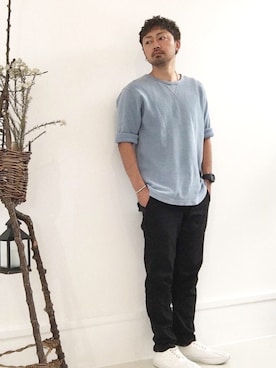 「improves（インプローブス）のアイテム（アクセサリー）」を使った、✂︎ NAOTO ✂︎さん（メンズ・170cm）の春コーディネート