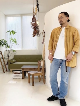 ✂︎ NAOTO ✂︎さん（メンズ・170cm）の春コーディネート