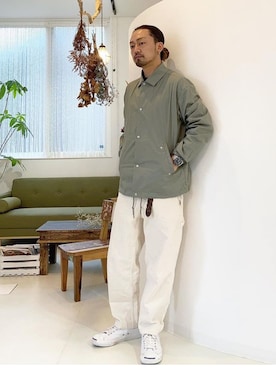 「CIAOPANIC TYPY（チャオパニックティピー）のアイテム（ブルゾン）」を使った、✂︎ NAOTO ✂︎さん（メンズ・170cm）の春コーディネート