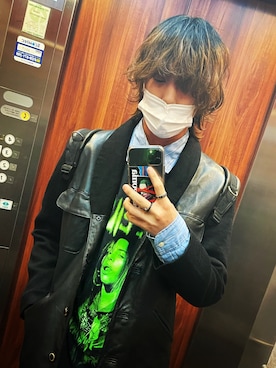 「WARP（ワープ）のアイテム」を使った、かいとさん（メンズ・175cm）の春コーディネート