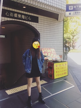「MONKI（モンキ）のアイテム（シューズ）」を使った、Y.EEさん（レディース・162cm）の秋コーディネート