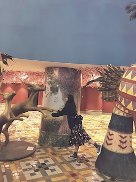 「H&M（エイチ・アンド・エム）のアイテム（パーカー）」を使った、ふみさん（レディース・158cm）の春コーディネート