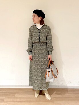 「RODE SKO」｜「アイテム（その他シューズ）」を使った、yuinaさん（レディース・158cm）の冬コーディネート