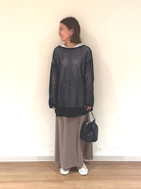 yuinaさん（レディース・158cm）の冬コーディネート