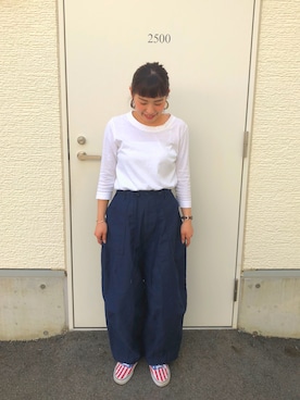 「homspun」｜emico.さん（レディース・152cm）の春コーディネート