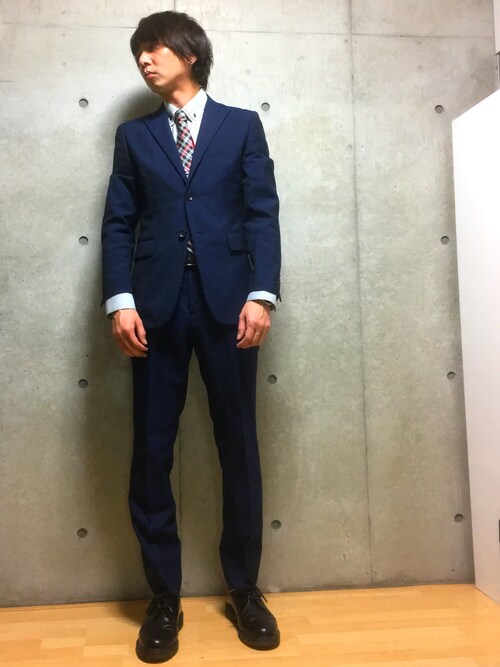 「青スーツ」の人気ファッションコーディネート - WEAR
