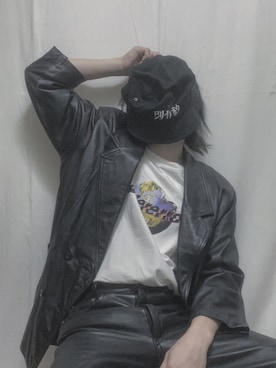 「LONELY/論理（ロンリー）のアイテム」を使った、3zickさん（メンズ・169cm）の冬コーディネート