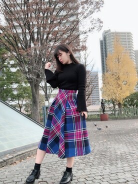 RUUさん（レディース・156cm）の冬コーディネート