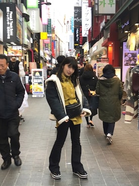 RUUさん(レディース・156cm)の冬コーディネート