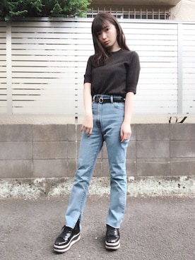 RUUさん（レディース・156cm）の春コーディネート