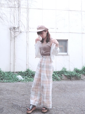 RUUさん(レディース・156cm)の夏コーディネート