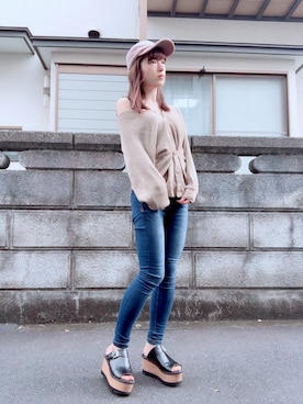 RUUさん（レディース・156cm）の秋コーディネート