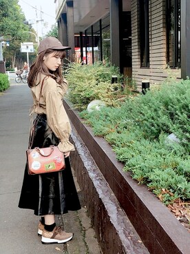 RUUさん（レディース・156cm）の秋コーディネート