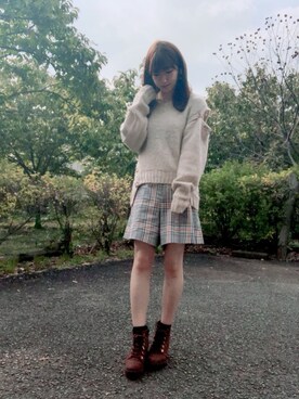 RUUさん(レディース・156cm)の秋コーディネート