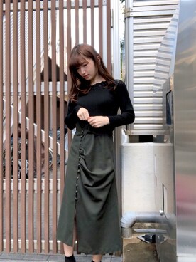 RUUさん（レディース・156cm）の秋コーディネート