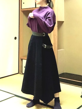 RUUさん（レディース・156cm）の冬コーディネート