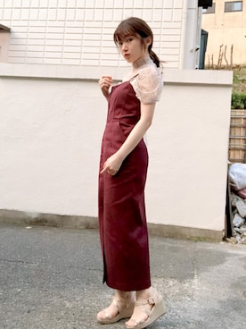 RUUさん（レディース・156cm）の夏コーディネート