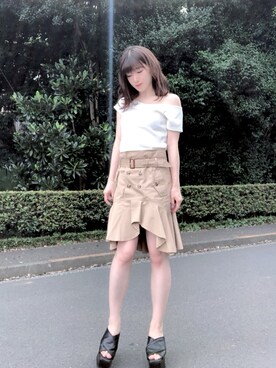 RUUさん（レディース・156cm）の夏コーディネート