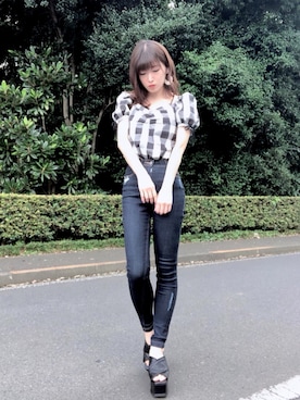 RUUさん(レディース・156cm)の夏コーディネート