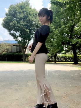 RUUさん(レディース・156cm)の夏コーディネート