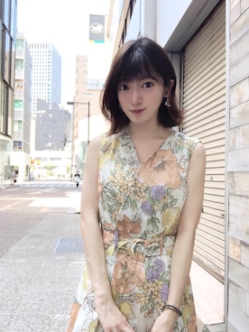 RUUさん（レディース・156cm）の夏コーディネート