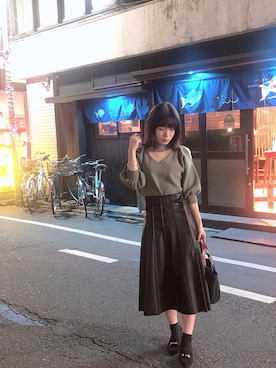 RUUさん（レディース・156cm）の秋コーディネート