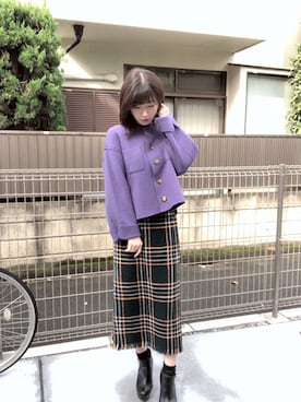 RUUさん（レディース・156cm）の秋コーディネート