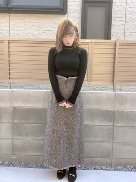 RUUさん(レディース・156cm)の冬コーディネート