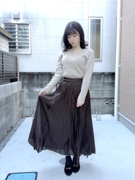 RUUさん(レディース・156cm)の冬コーディネート