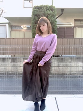 RUUさん(レディース・156cm)の冬コーディネート