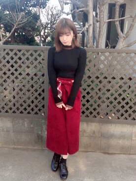 RUUさん(レディース・156cm)の冬コーディネート