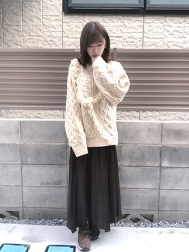 RUUさん(レディース・156cm)の冬コーディネート