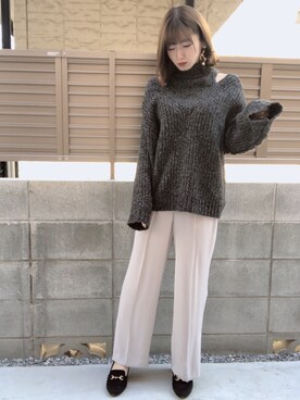RUUさん（レディース・156cm）の冬コーディネート