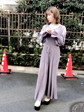 RUUさん（レディース・156cm）の春コーディネート