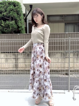 RUUさん（レディース・156cm）の春コーディネート