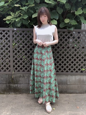 RUUさん(レディース・156cm)の夏コーディネート