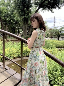 RUUさん（レディース・156cm）の夏コーディネート