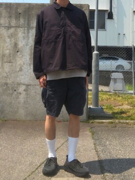「Folk(フォーク)のアイテム」を使った、しらやまさん(メンズ・167cm)の春コーディネート