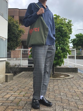 「WON HUNDRED（ウォンハンドレッド）のアイテム」を使った、しらやまさん（メンズ・167cm）の春コーディネート